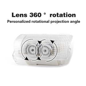 Lumière de porte de bienvenue LED à double objectif dynamique pour Toyota Avalon pour Camry pour Highlander pour Tundra pour 4Runner pour <span class=keywords><strong>Prius</strong></span> pour Sienna - Product Image 5