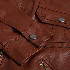 Fall Winter <b>Men</b> Leather <b>Jacket</b> Best Quality <b>Men</b> Leather <b>Jacket</b> Genuine Leather <b>Men</b> <b>Jacket</b> in Sale - Product Image 6