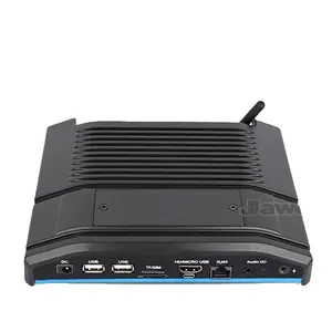Jawest fanless box PC A64 quad core industrial mini PC 2*USB 2*RS232 RJ45 industrial android pc