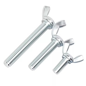 Wing Screw Bolt M3 M4 M5 M6 M8 M10 M12 Carbon Steel Zinc Plated For Wood Furniture Assembly - Product Image 1