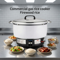 Cuisinière à riz au gaz GPL, Cuisinière à riz professionnelle extra-large