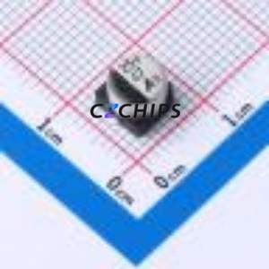 Condensador Electrolítico de Aluminio SMD GVS1E470M0604, D6.3xL4.5mm 47uF 20% 25V 6.3mm - Product Image 1