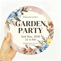 Plaques murales vierges en bois pour sublimation, 8, 10 et 12 pouces, avec revêtement brillant, pour suspension de porte, ornement, décoration de mariage et de maison