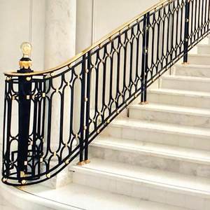 Rampe de <span class=keywords><strong>jardin</strong></span> en fer forgé tout temps, triple couche, revêtement en poudre pour marches d'entrée et allées de <span class=keywords><strong>jardin</strong></span> en pente - Product Image 4