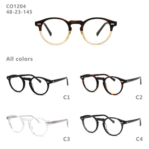 Monturas Ópticas Vintage para Hombre Teenyoun, Monturas de <span class=keywords><strong>Gafas</strong></span> de Diseño, <span class=keywords><strong>Gafas</strong></span> de Acetato a la Moda con Receta - Product Image 3