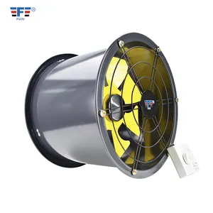 300 milímetros ímã permanente brushless DC motor grande ar volume ventilador axial com 7 lâminas de ferro e grade frontal