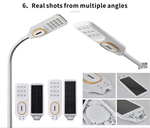 Lampione Stradale Solare a LED <span class=keywords><strong>di</strong></span> Nuovo Design, Impermeabile IP65, in Alluminio, per Autostrade e <span class=keywords><strong>Strade</strong></span> Urbane - Vendita Diretta dalla Fabbrica - Product Image 6