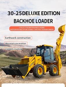 Front end backhoe <span class=keywords><strong>loader</strong></span> máy xúc hiệu suất cao dual-chức năng <span class=keywords><strong>loader</strong></span>: Khai quật và tải một cách dễ dàng - Product Image 6
