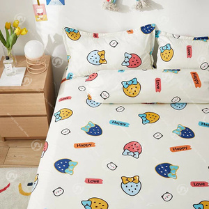 4 Delige 100% Polyester Jongens Cartoon Beddengoed <span class=keywords><strong>Set</strong></span> Met Laken En Dekbedovertrek Voor Kinderen Eenpersoonsbed Hoeslaken 3-delige <span class=keywords><strong>Set</strong></span> - Product Image 6