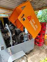 Compresseur d'air de générateur tout-en-un 37kw 55kw 60kw diesel 185 Cfm compresseur d'air compresseur d'air de machine diesel