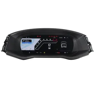 12.3"LCD Screen Auto Meter Instrument Cockpit Display For Volkswagen Passat 2016-2017 Dashboard Digital Cluster