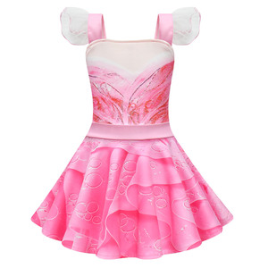<span class=keywords><strong>Disfraz</strong></span> de Bruja Rosa para Niñas, Vestido de Tul con Burbujas Rosas, Traje de Princesa con Lentejuelas y Malla, Disfraces de Bruja Glinda de TV y Películas - Product Image 2