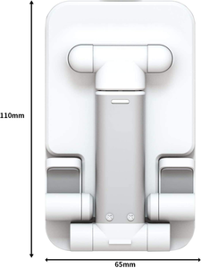 Foldable and extendable desk phone holder, universal adjustable desktop smartphone and <b>tablet</b> <b>stand</b> - Product Image 3