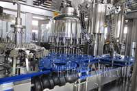 Machine de remplissage automatique pour bouteilles en verre : spiritueux, whisky, liqueur, vin, alcool, vodka, jus chaud