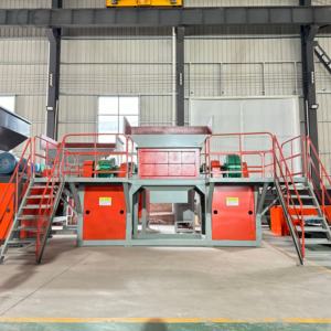 Máquina Trituradora <span class=keywords><strong>de</strong></span> Bolsas <span class=keywords><strong>de</strong></span> Plástico <span class=keywords><strong>de</strong></span> Doble Eje con Rotación Multidireccional para Residuos Domésticos - Product Image 1