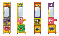 Autocollant personnalisé Mini Machine à griffes cadeau Jouets en peluche Mini Grue Machines à griffes