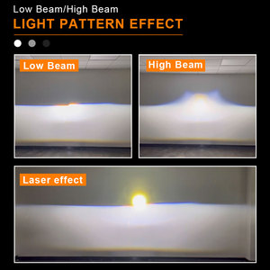 Faro Delantero LED de 120W y 3 Pulgadas con Lente Bi-Proyector HD, Doble Luz, IP68 Impermeable, Luces Antiniebla para Automóvil Universal - Product Image 6