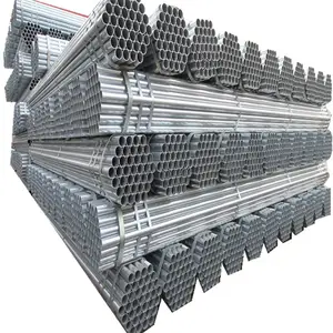 China Supplier Scaffolding Galvanized Round Pipe Steel Galvanized Tubing GI Steel Pipe Price