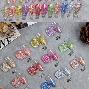 KLANA Flocons de gel UV pour nail art à effet caméléon, végétaliens et non toxiques, écologiques, longue durée, pour usage professionnel en salon - Product Image 6