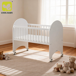 <span class=keywords><strong>Lit</strong></span> bébé multifonctionnel B2051 Cool Baby, très vendu, avec un nouveau design en panneau MDF - Product Image 3