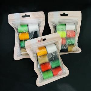 Lot de 8 petits bobines de fil à coudre coloré, fil à coudre coloré pour machine à coudre, usage domestique, 1-2 yuans, provenance vendeur ambulant. - Product Image 4