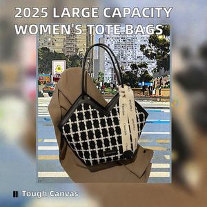 Bolso Tote Oxford 2025, Bolso de Hombro de Gran Capacidad con Múltiples Bolsillos para Mujer, Logotipo Personalizado, Precio Económico al por Mayor - Product Image 2