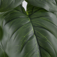Grand bonsaï créatif d'intérieur avec feuilles de plantes artificielles hautement réalistes, écologique, en pot vert, pour Noël, mariage, maison