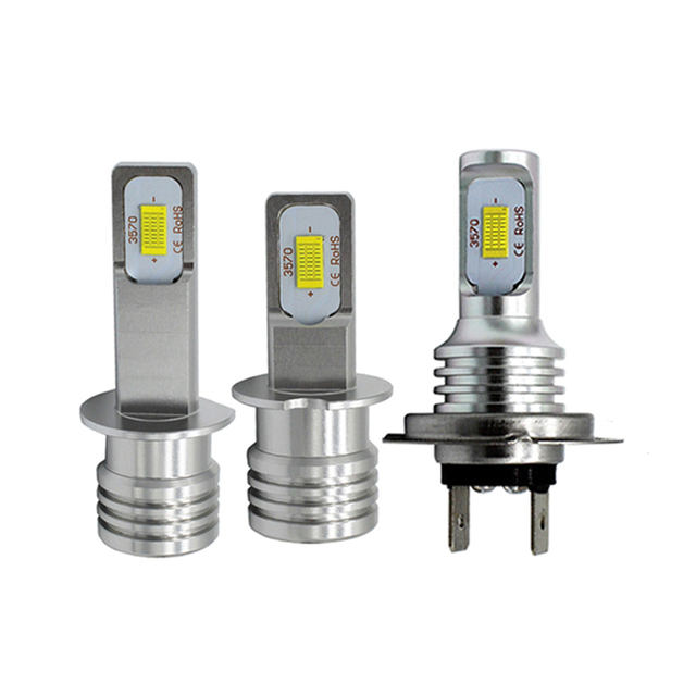Factory OEM ODM H1 H3 H4 H7 LED Fog Light 72W Canbus H11 9005 9006 H27 H16(EU) PSX26 DRL LED Lampadina Farol Auto Parts DC 12V