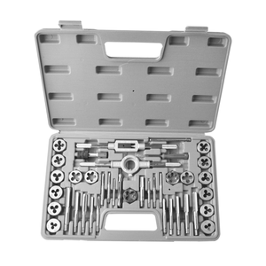 40pcs meteric NPT chủ đề tap và vòng vít Die Wrench Set dụng cụ cầm tay Kit - Product Image 3