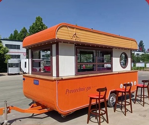 Camion de restauration mobile d'<span class=keywords><strong>occasion</strong></span>, camions de restauration rapide pour crêpes, remorque de <span class=keywords><strong>concession</strong></span> avec extension pour les petites entreprises - Product Image 3