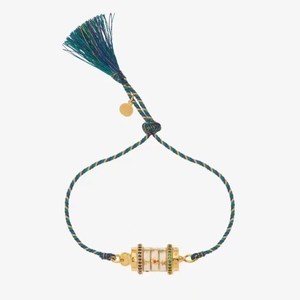 الأزياء والمجوهرات النحاس لوحة الذهب 18k المنسوجة سلسلة الحبل التبت شقرا التارو طبل سحر سوار الإسورة فتاة النساء - Product Image 6