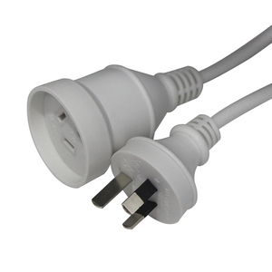 SAA Approved Australian 3 <b>Pin</b> AU <b>Plug</b> Male to Female Heavy Duty Power Extension Cord H05VV-F 1.0mm² 3C - Product Image 2