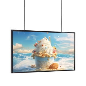 Pantalla Publicitaria de Ultra Alto Brillo de 49 Pulgadas, Señalización Digital Comercial con CMS para Medios de Interior, Áreas de Información Pública - Product Image 2