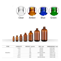 Flacons en verre cosmétique vides de 5, 10, 15, 20, 30, 50, 60, 100 ml, couleur violet foncé, pour huile essentielle de chanvre, avec compte-gouttes, qualité alimentaire, pour les gouttes oculaires