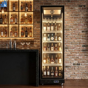 Réfrigérateur de comptoir de qualité supérieure avec porte vitrée pour bars, refroidisseur de boissons, présentoir îlot, <span class=keywords><strong>cave</strong></span> <span class=keywords><strong>à</strong></span> <span class=keywords><strong>vin</strong></span> - Product Image 1