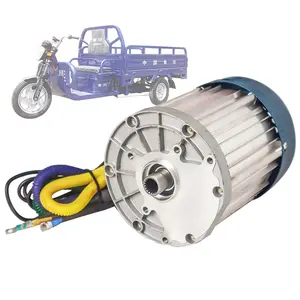 60-72V ad alta potenza a magnete permanente gruppo motore cc brushless muslimah bottiglia d'acqua elettrica a tre quattro ruote