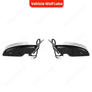 Conjunto de Retrovisor para Mercedes-Benz ClA250 ClA45 2014-2018, Pintura Blanca, Diseño de 17 Líneas, Lado Izquierdo y Derecho - Product Image 5