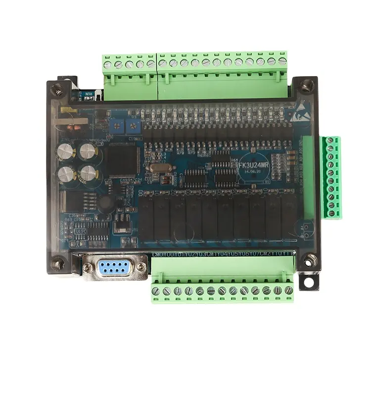 Placa de Control Industrial PLC FX1N FX2N, FX3U-24MR, controlador PLC programable
