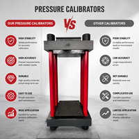 Calibrateur de capteur de force à compression 5000N avec cadre de réaction, transducteur de force de précision, système d'instrumentation de mesure standard