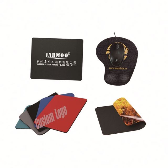 Cheap Wholesale Custom Printing Anti-Slip Eco-Friendly Rubber Mouse Pads for Gaming/Office/Home