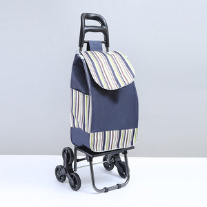 Bolsa de tela Oxford impermeable de gran capacidad personalizada al por mayor, carrito de <span class=keywords><strong>supermercado</strong></span>, carrito de <span class=keywords><strong>la</strong></span> compra portátil plegable ligero - Product Image 4