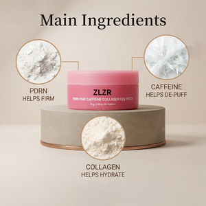 Prêts à être expédiés : 60 Patchs pour les yeux au collagène rose, ADN de saumon et niacinamide, de qualité médicale, anti-poches et apaisants, avec zone sourcilière - Product Image 3