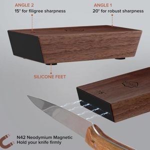 Nhà bếp có thể tháo rời Hướng dẫn sử dụng Tumbler kim cương dao mài Bộ con lăn cán dao mài Kit dễ dàng sử dụng hướng dẫn sử dụng - Product Image 4