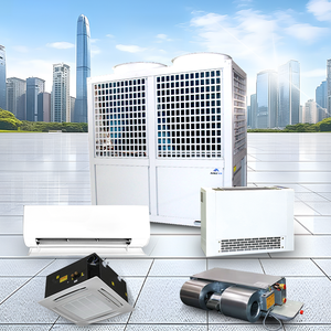 Système de climatisation HVAC industriel à haute efficacité, pompe à chaleur de type DC Inverter pour le refroidissement et le chauffage domestique - Product Image 2