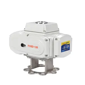 Regulação Tipo Industrial 220V Atuador Elétrico 4-20mA Dc/1-5V Dc Válvula Atuador Elétrico 360 Graus Qualquer Ângulo