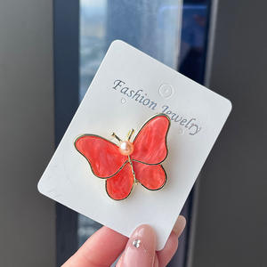 Groothandel Nieuwe Vlinder Broche Vrouwelijke <span class=keywords><strong>Senior</strong></span> Zoete Parel <span class=keywords><strong>Pin</strong></span> Voor Corsage Kleding Accessoires - Product Image 3