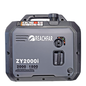 เครื่องกำเนิดไฟฟ้า 2000W น้ำมันเบนซิน สตาร์ทอัตโนมัติ/รีโมท สตาร์ท เงียบ พกพาสะดวก กันน้ำ โหมดประหยัดพลังงาน AC230V น้ำหนักเบา ZY2000i กำลังไฟสูง 2000W - Product Image 1