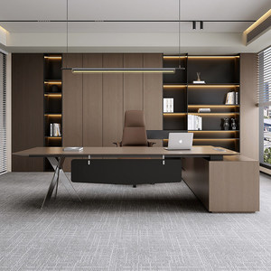 Mobili per <span class=keywords><strong>Ufficio</strong></span> di Lusso Modulari a Forma di <span class=keywords><strong>L</strong></span> Prodotti a Foshan, con Scrivanie e Tavoli per <span class=keywords><strong>Ufficio</strong></span> Dirigenziale - Qualità Premium - Product Image 1