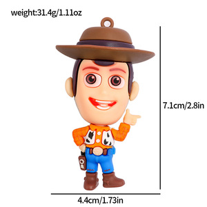 Imanes de Refrigerador Personalizados Ecológicos con Diseño de Personajes de Dibujos Animados, con Lazo para Colgar, Magnéticos, Promocionales de Anime - Product Image 6