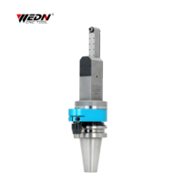 WEDN BT50-ER8X2 Portaherramientas de doble salida con cabezal de ángulo recto y doble pinza ER8 para fresado lateral de orificios pequeños y profundos en centros de mecanizado CNC 1